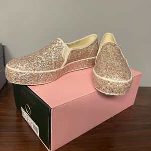 Kate Spade x Keds Triple Decker Glitter - Womens 9.5